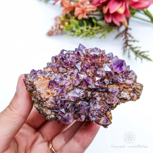 Amethyst Cluster - #5 | Crystal Shop Australia - Inner Nurture