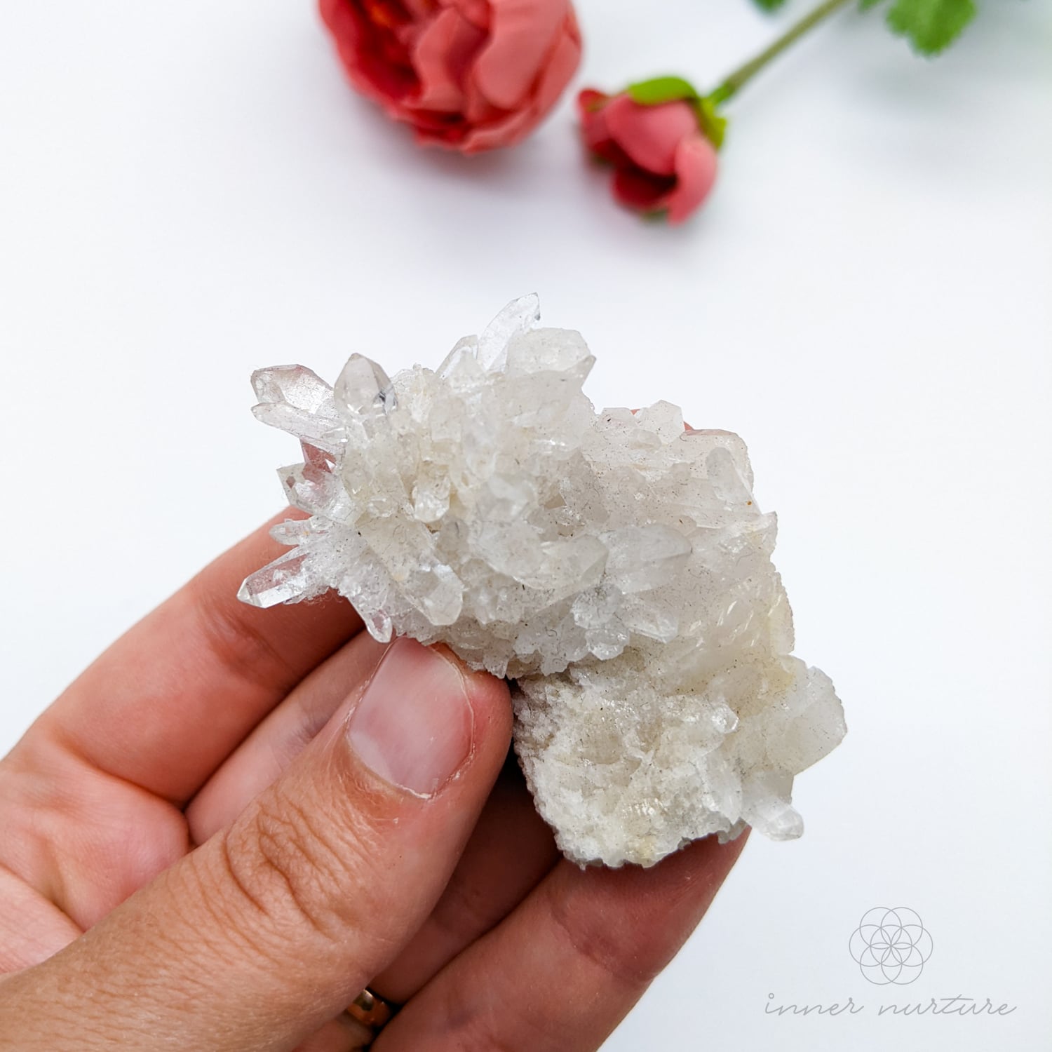 Clear Quartz Sml Cluster - #6 | Crystal Shop Australia - Inner Nurture