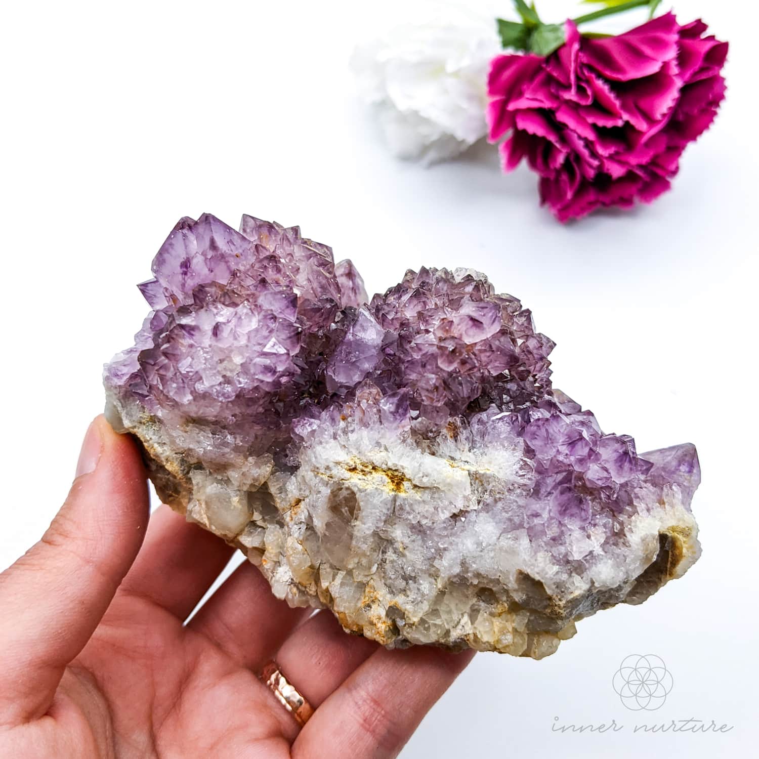 Spirit Quartz Cluster - #2 | Crystal Shop Australia - Inner Nurture