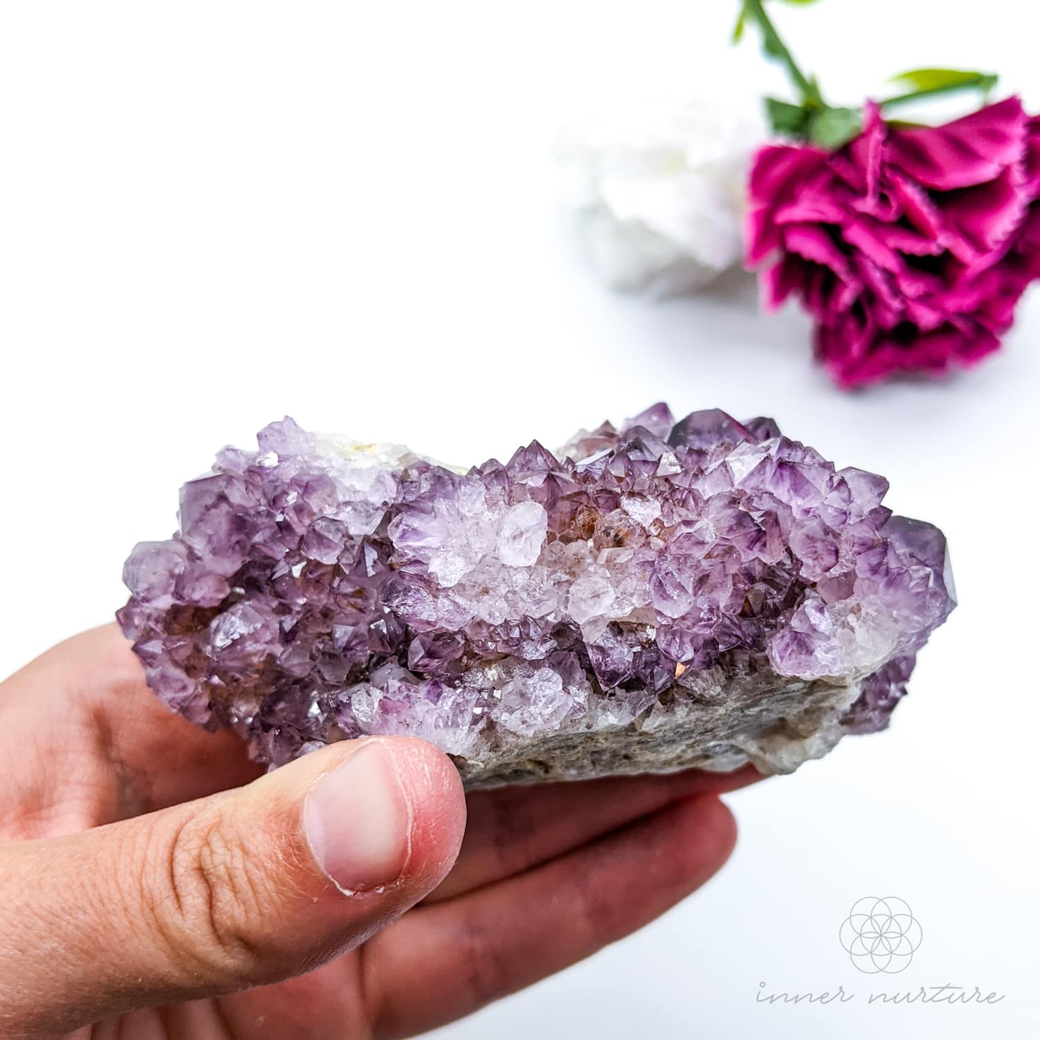 Spirit Quartz Cluster - #3 | Crystal Shop Australia - Inner Nurture