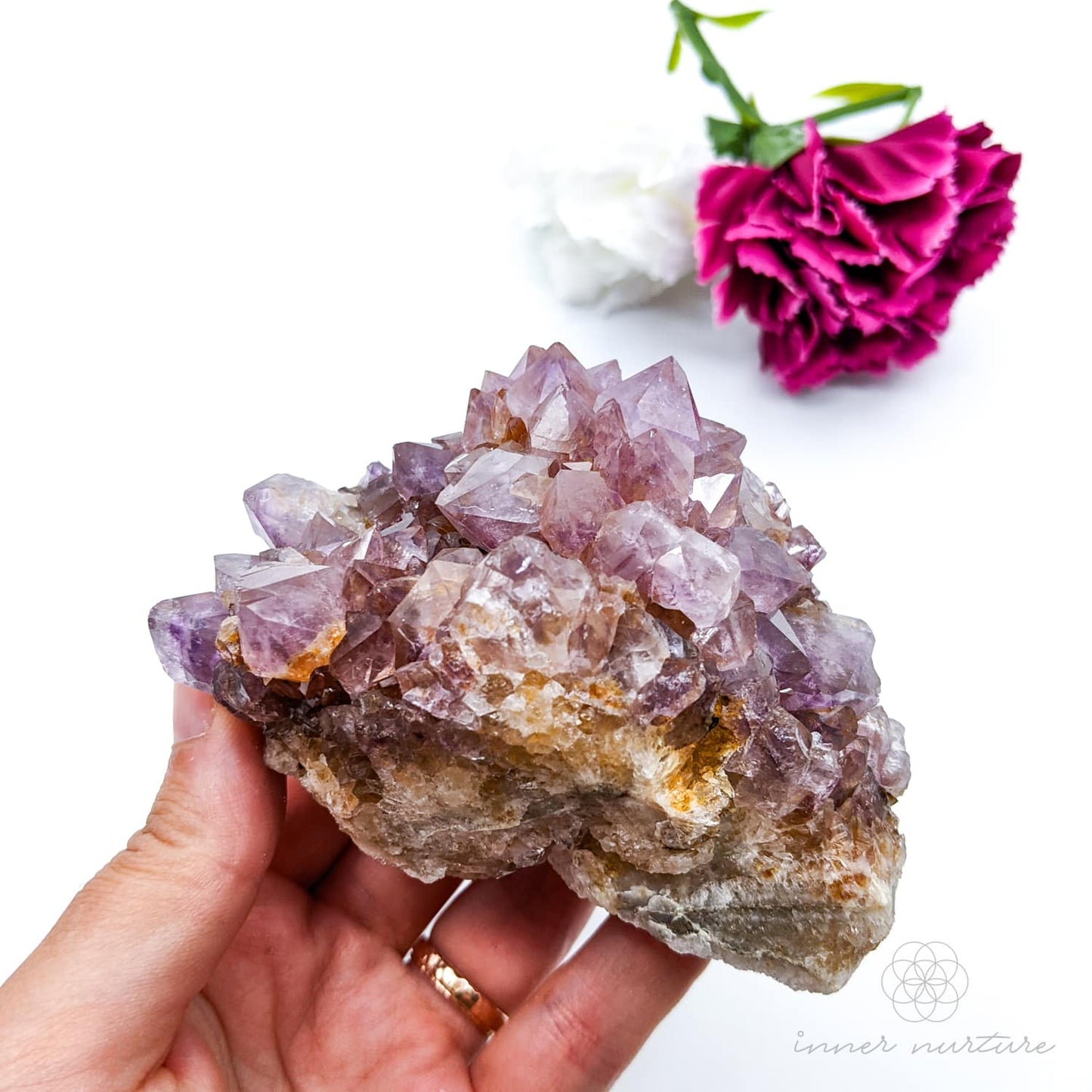 Spirit Quartz Cluster - #5 | Crystal Shop Australia - Inner Nurture