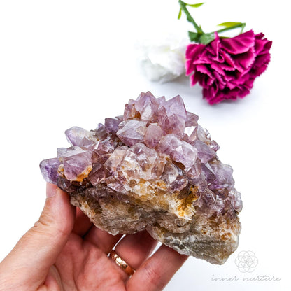 Spirit Quartz Cluster - #5 | Crystal Shop Australia - Inner Nurture