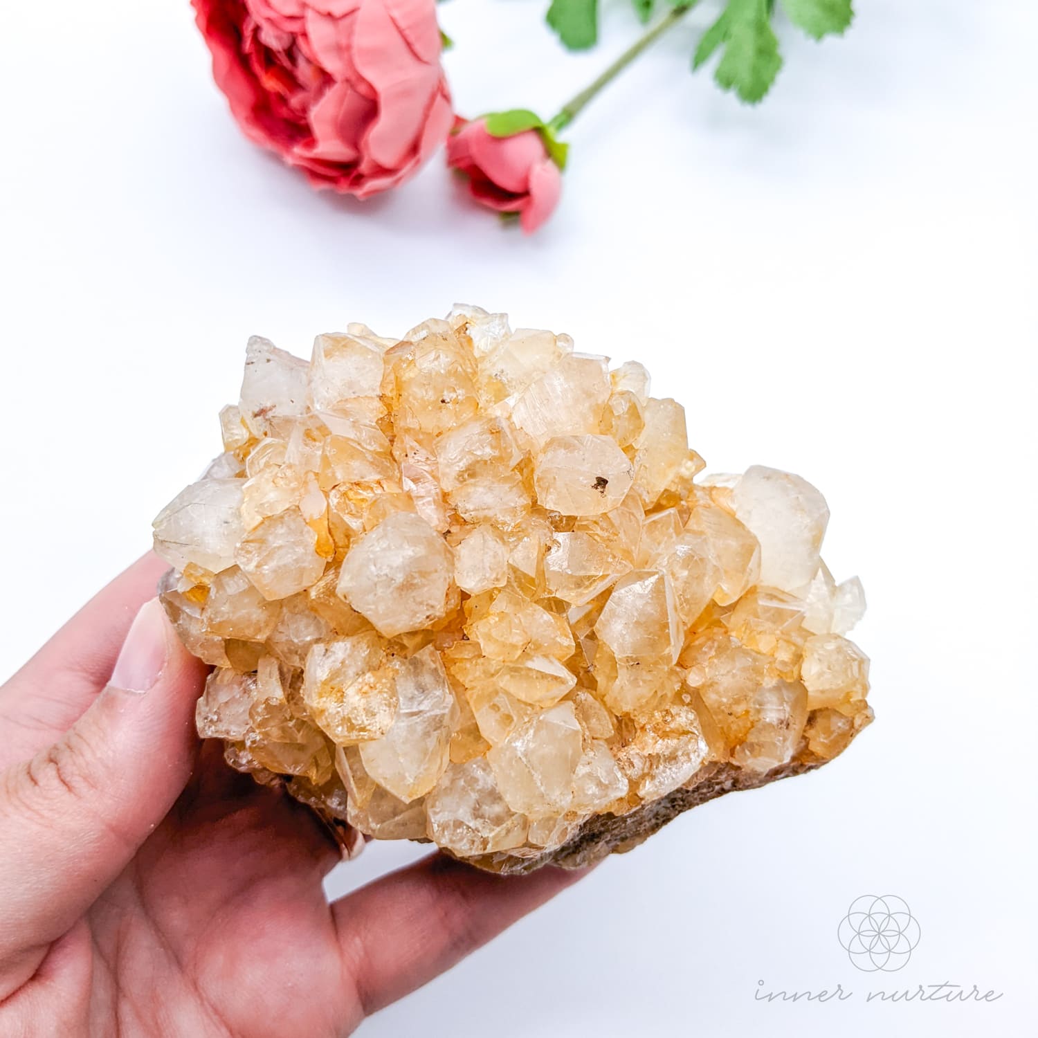 Clear Quartz Cluster With Inclusions - #3 | Crystal Shop Australia - Inner Nurture