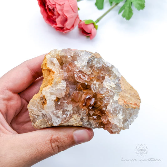 Clear Quartz Cluster With Inclusions - #8 | Crystal Shop Australia - Inner Nurture