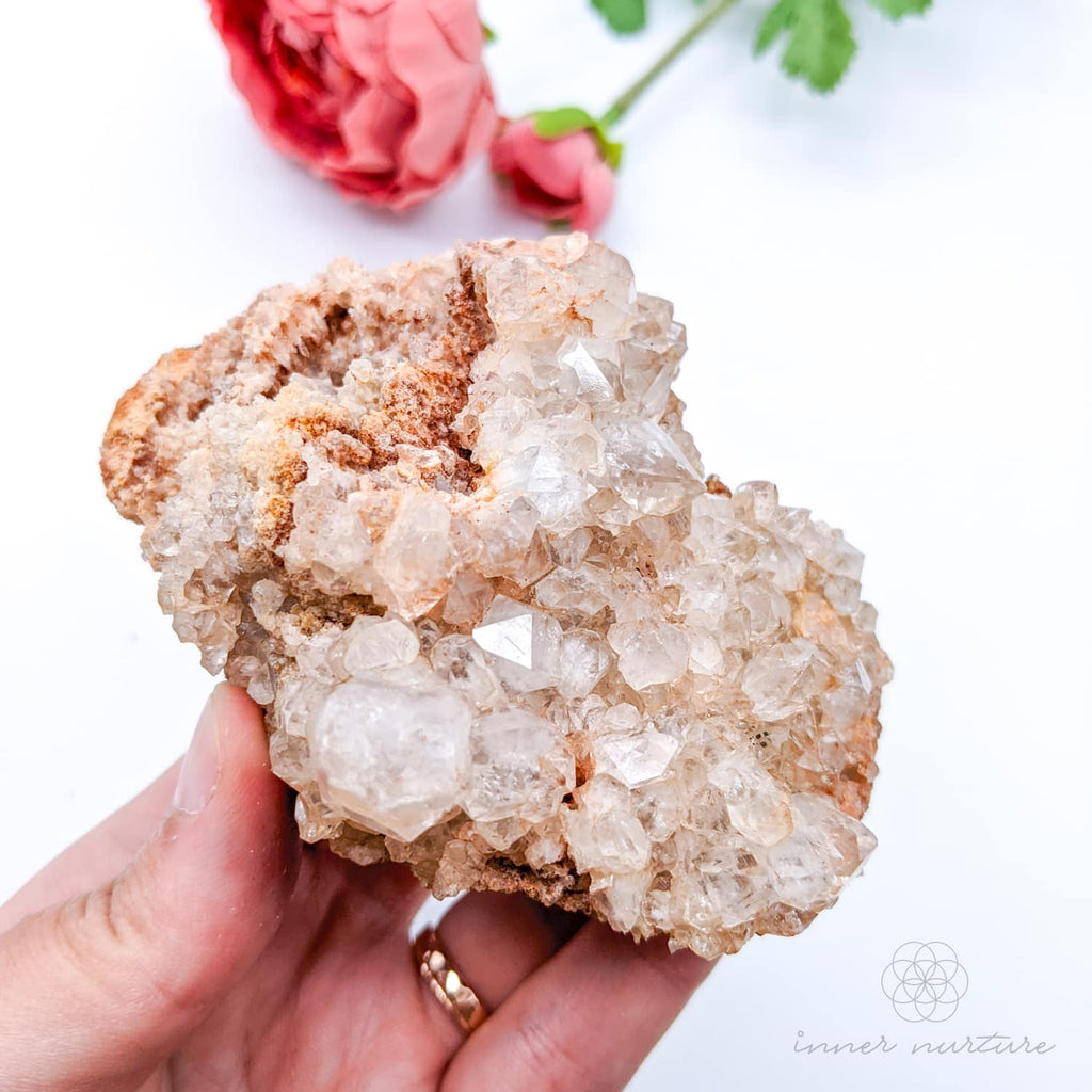 Clear Quartz Cluster With Inclusions - #10 | Crystal Shop Australia - Inner Nurture