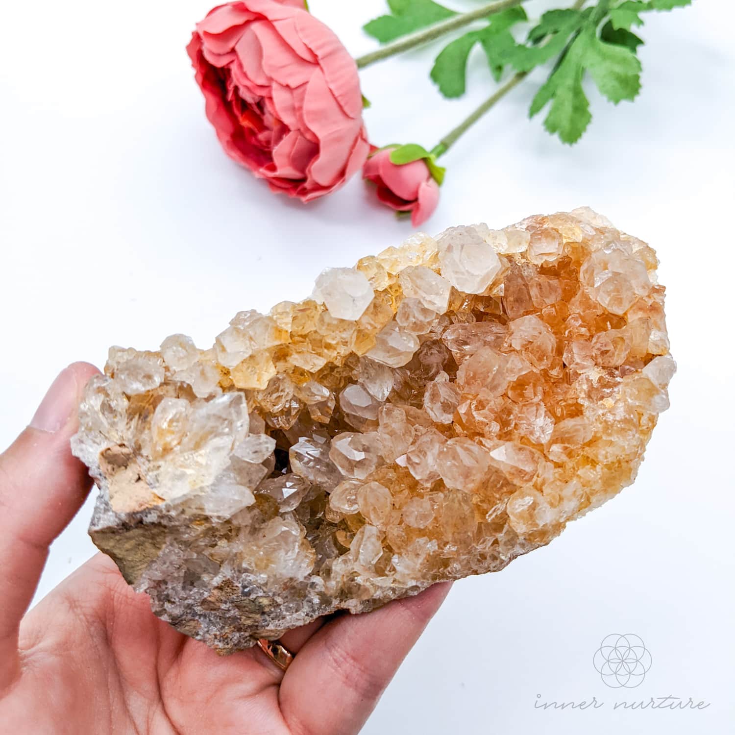 Clear Quartz Cluster With Inclusions - #12 | Crystal Shop Australia - Inner NurtureClear Quartz Cluster With Inclusions - #12 | Crystal Shop Australia - Inner Nurture