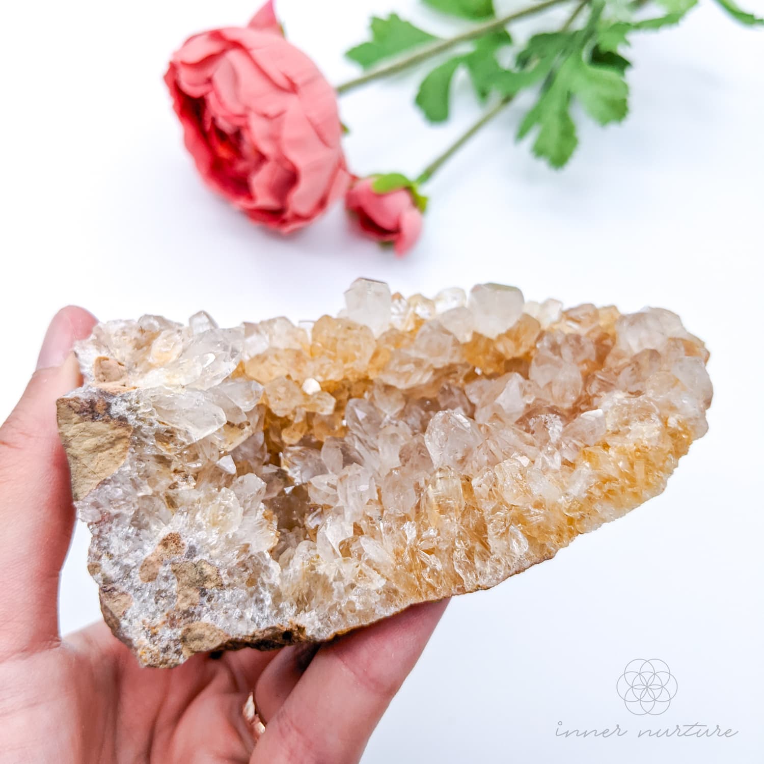 Clear Quartz Cluster With Inclusions - #12 | Crystal Shop Australia - Inner Nurture