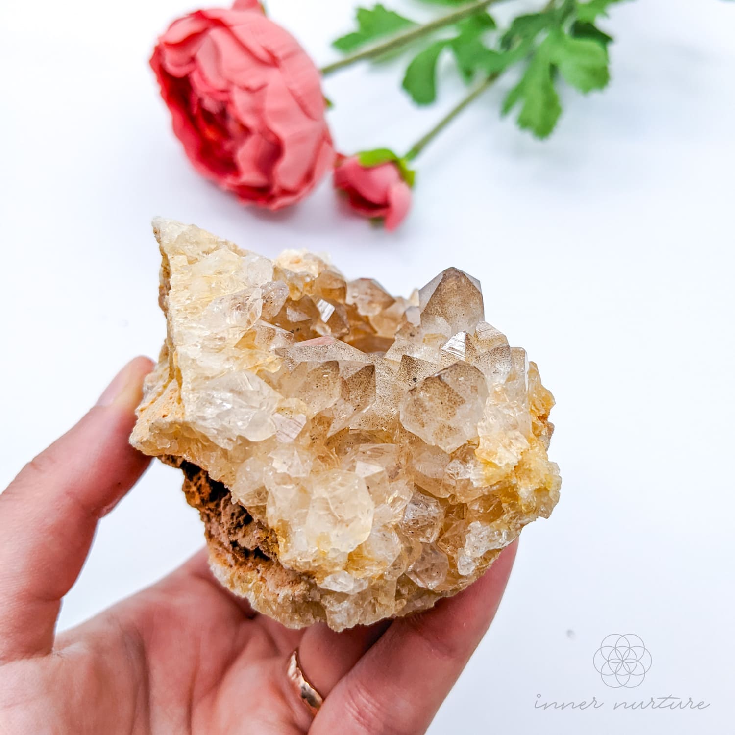 Clear Quartz Cluster With Inclusions - #16 | Crystal Shop Australia - Inner Nurture