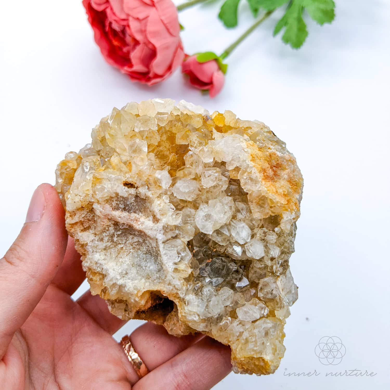 Clear Quartz Cluster With Inclusions - #17 | Crystal Shop Australia - Inner Nurture