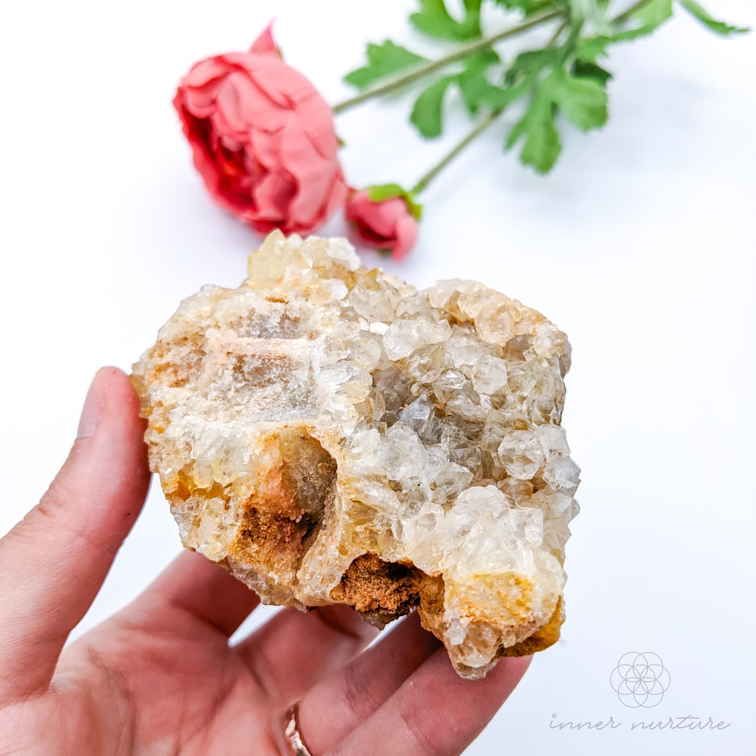 Clear Quartz Cluster With Inclusions - #17 | Crystal Shop Australia - Inner Nurture