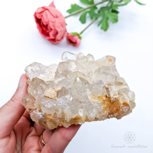 Clear Quartz Cluster With Inclusions - #18 | Crystal Shop Australia - Inner Nurture