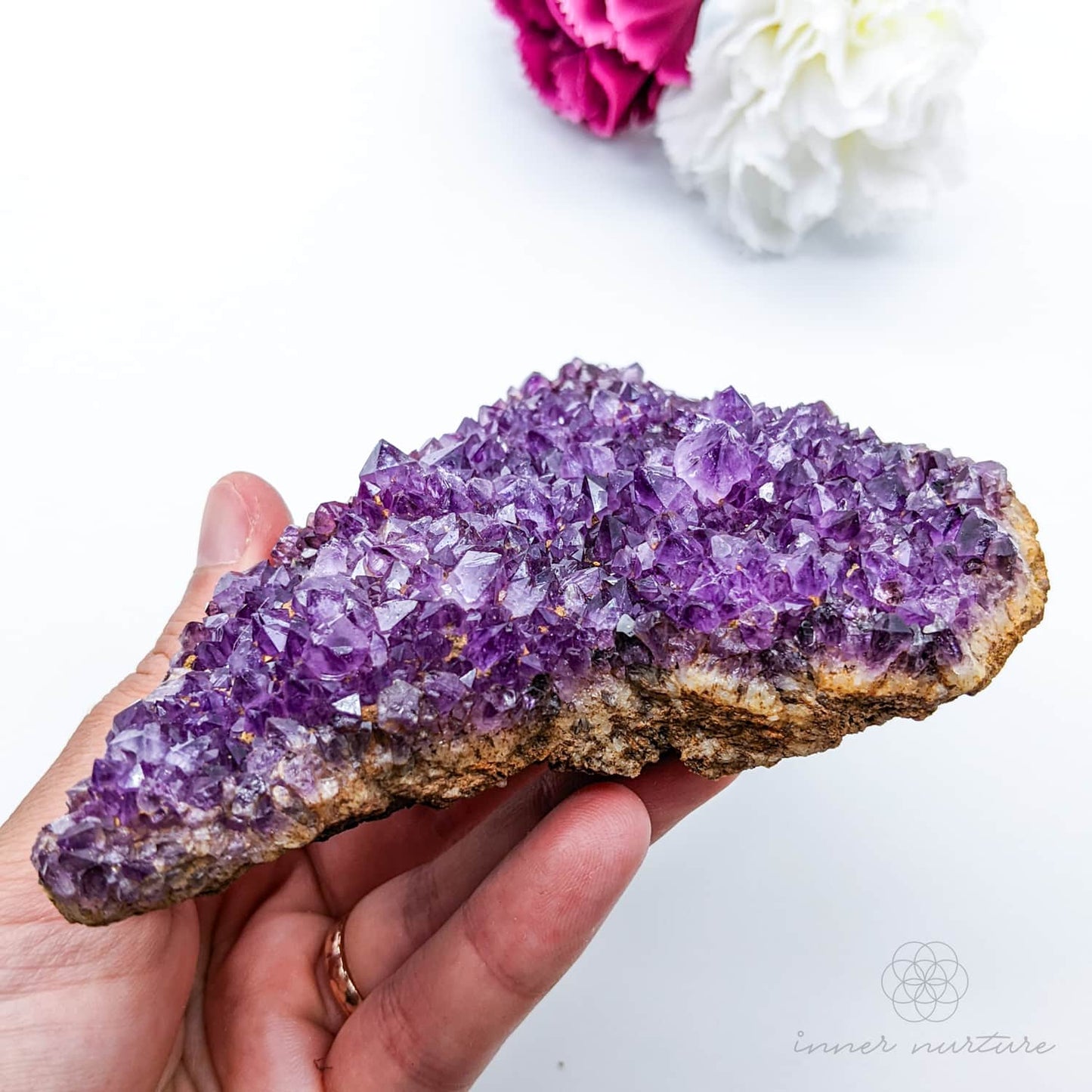 Amethyst Cluster - #7 | Crystal Shop Australia - Inner Nurture