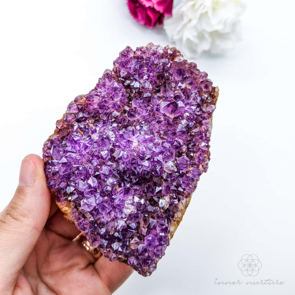 Amethyst Cluster - #8 | Crystal Shop Australia - Inner Nurture