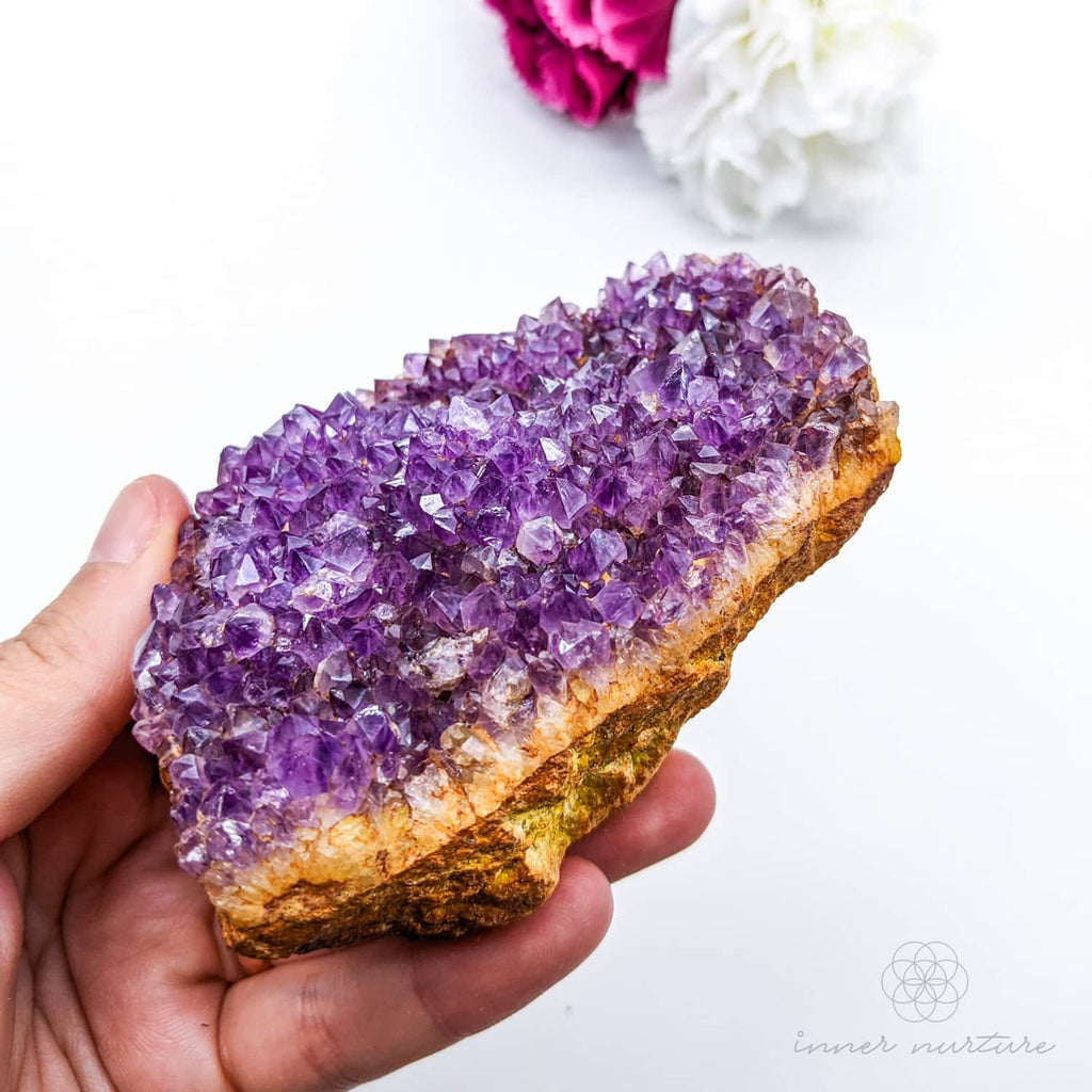 Amethyst Cluster - #8 | Crystal Shop Australia - Inner Nurture