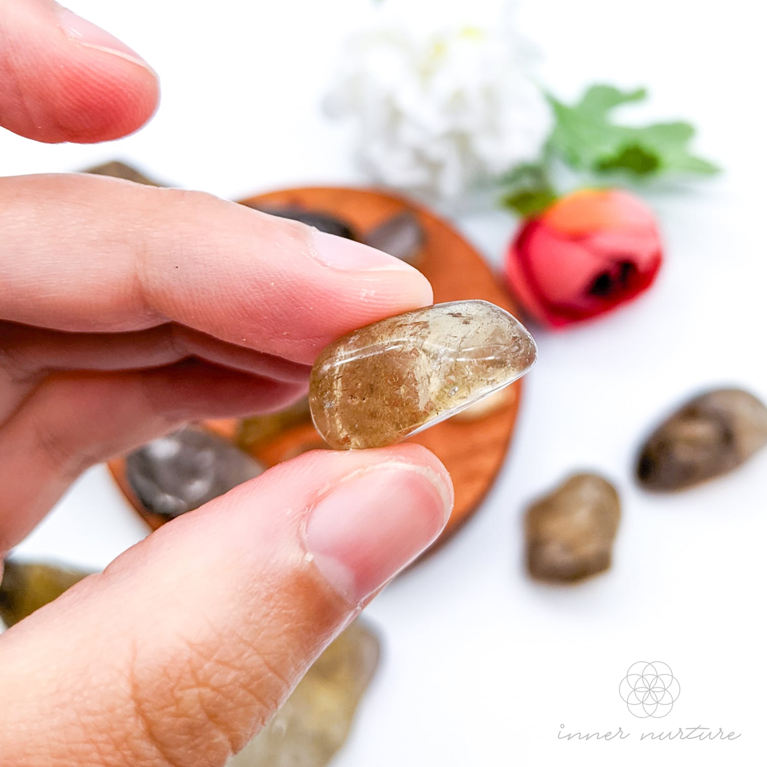 Citrine Tumble - Genuine Natural Citrine | Crystal Shop Australia - Inner Nurture