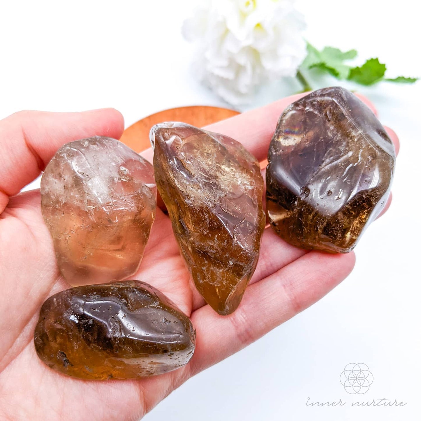 Citrine Tumble - Genuine Natural Citrine | Crystal Shop Australia - Inner Nurture