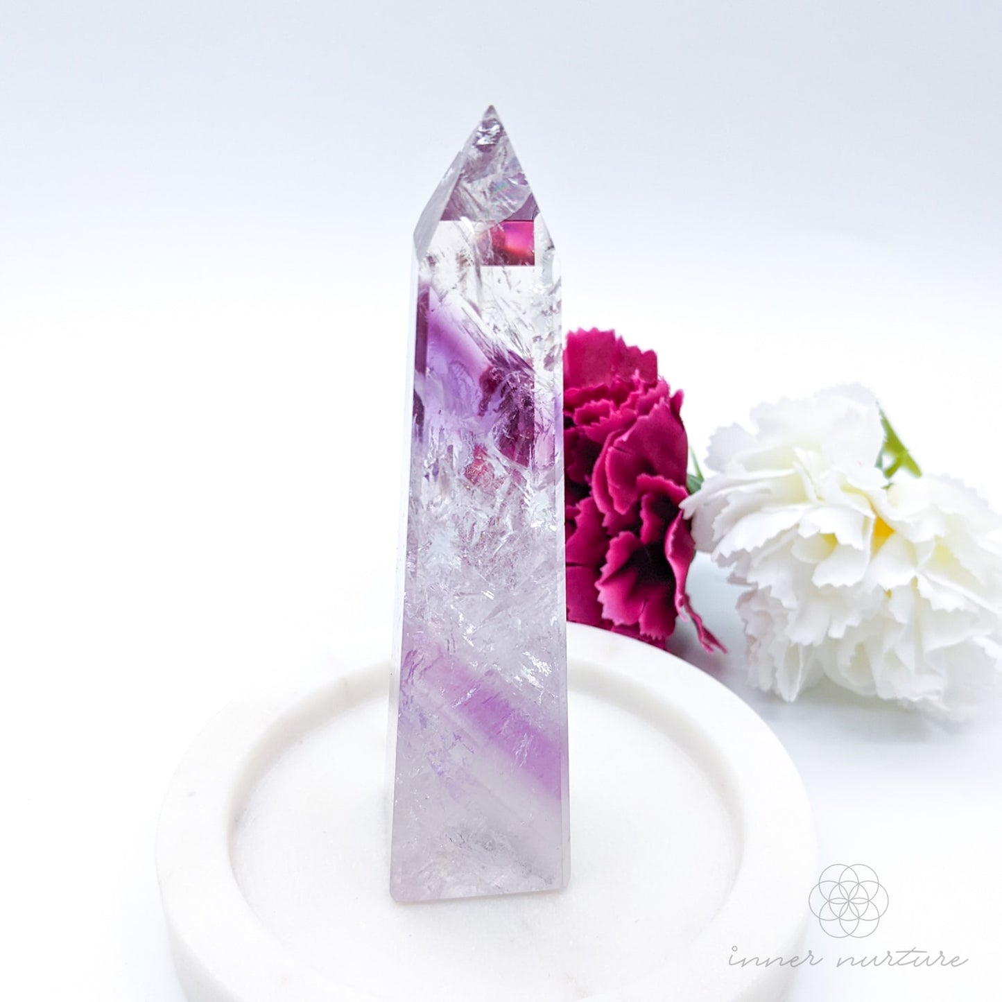 Amethyst Phantom Obelisk - #5 | Crystal Shop Australia - Inner Nurture