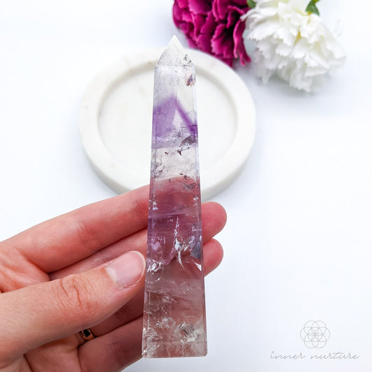 Amethyst Phantom Obelisk - #6 | Crystal Shop Australia - Inner Nurture