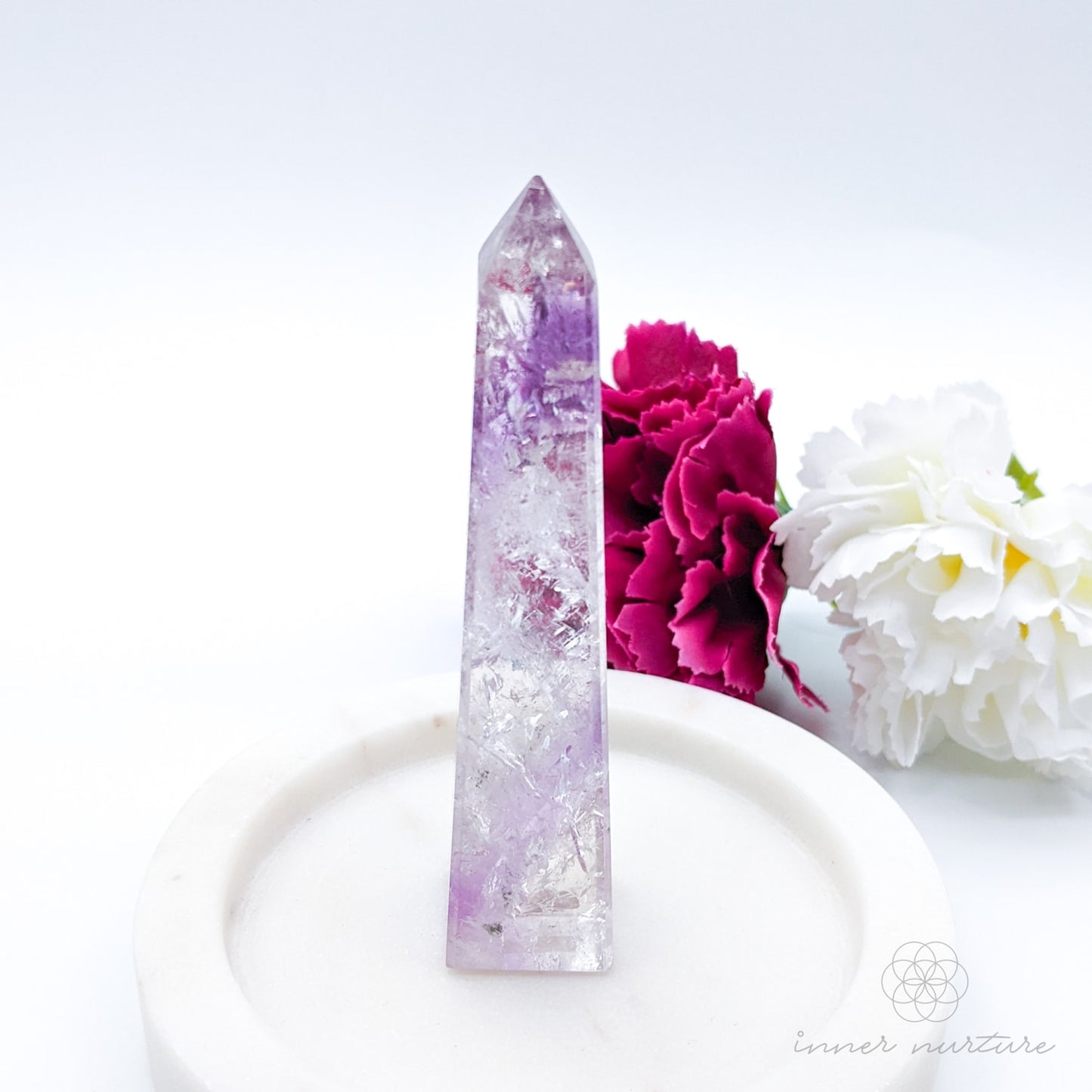 Amethyst Phantom Obelisk - #11 | Crystal Shop Australia - Inner Nurture