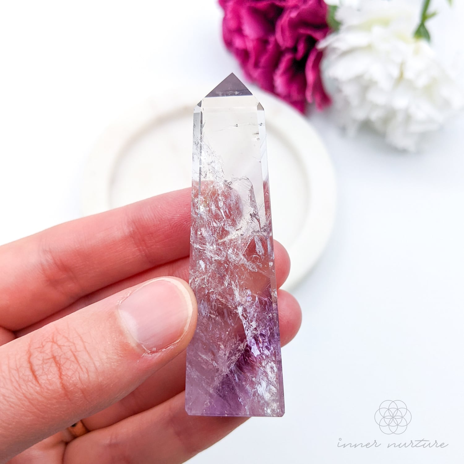 Amethyst Phantom Obelisk - #13 | Crystal Shop Australia - Inner Nurture