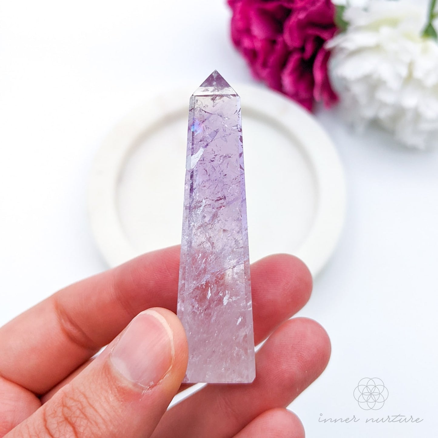 Amethyst Phantom Obelisk - #16 | Crystal Shop Australia - Inner Nurture