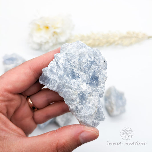 Blue Calcite Rough | Crystal Shop Australia - Inner Nurture