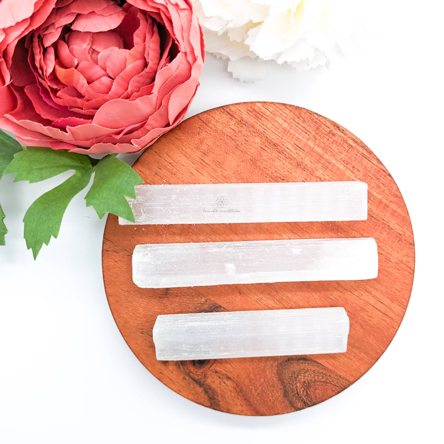 Selenite Cleansing Wand - Small Sizes | Crystal Shop Australia - Inner Nurture