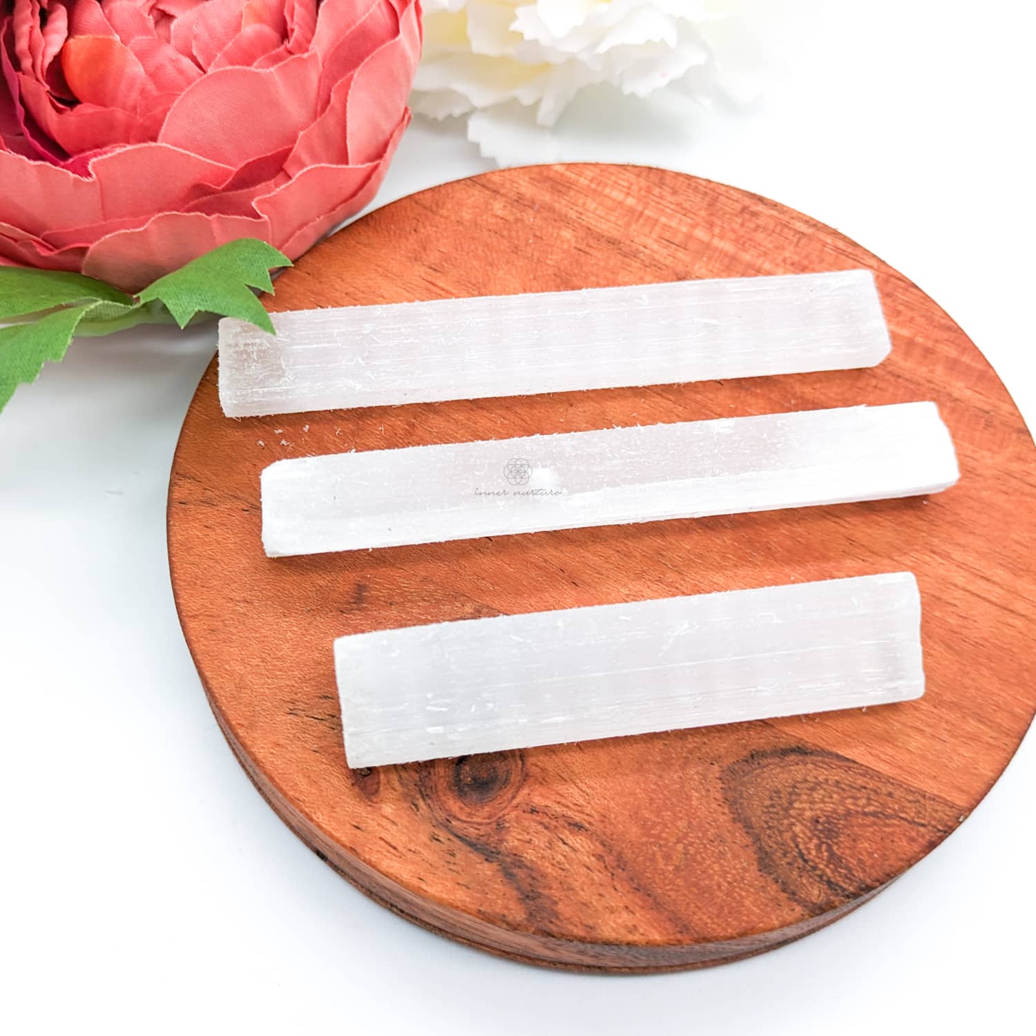 Selenite Cleansing Wand - Small Sizes | Crystal Shop Australia - Inner Nurture