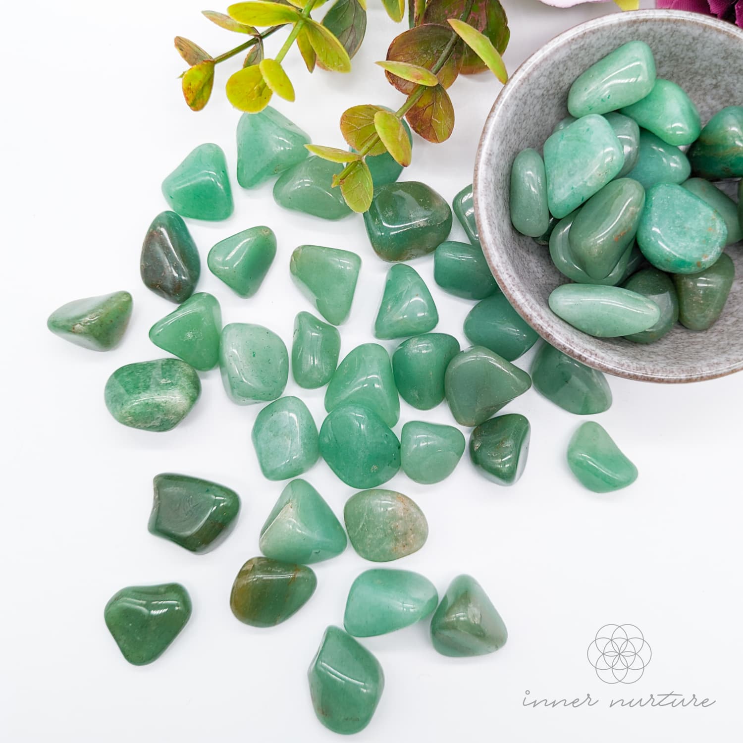 Green Aventurine Tumble - Online Crystal Shop Australia | Inner Nurture - Ethically Sourced