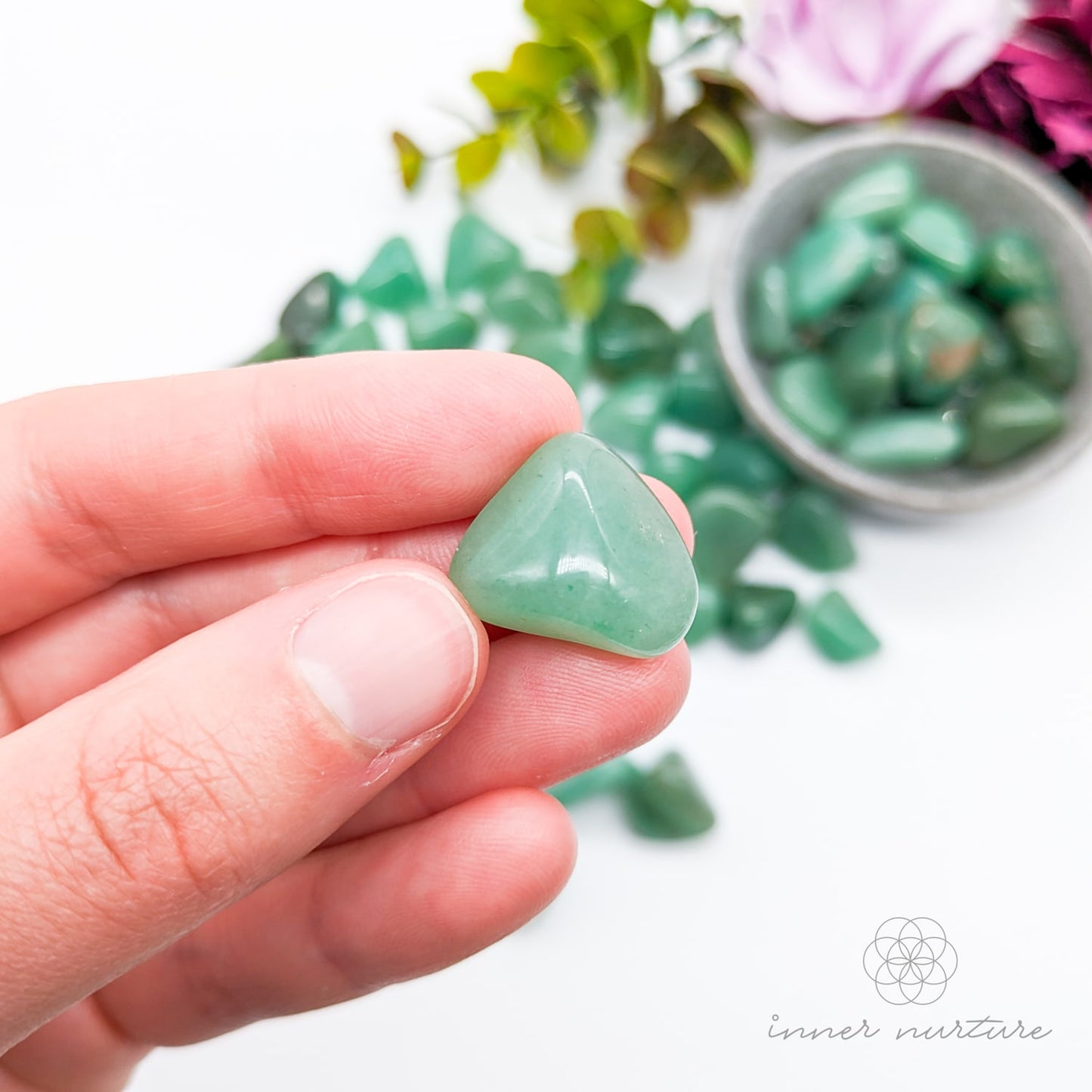 Green Aventurine Tumble - Online Crystal Shop Australia | Inner Nurture - Ethically Sourced