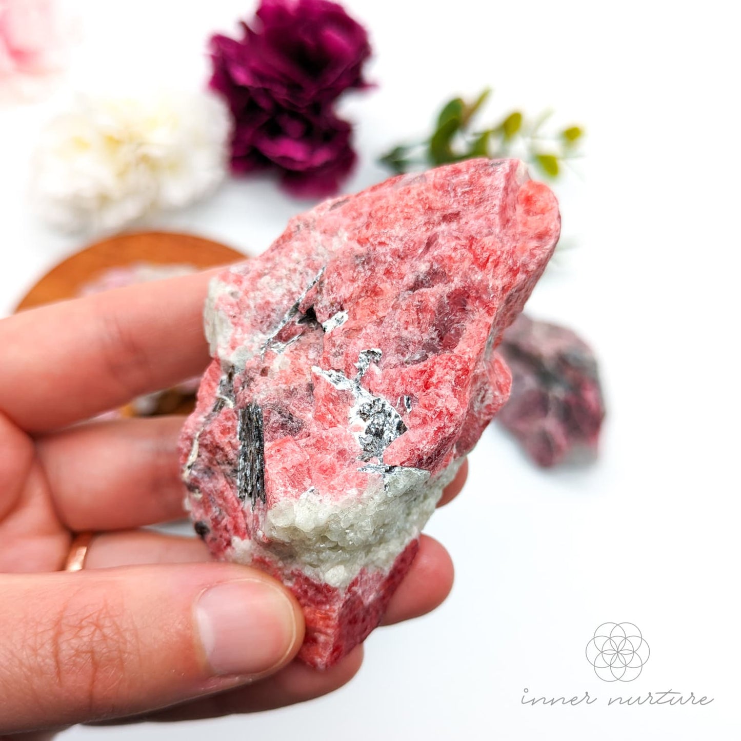 Rhodonite Rough Specimens | Crystal Shop Australia - Inner Nurture