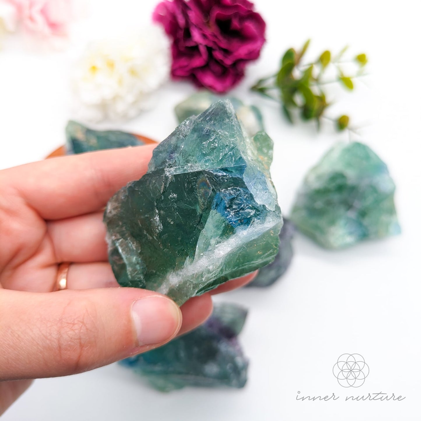 Rainbow Fluorite Rough Specimen | Crystal Shop Australia - Inner Nurture