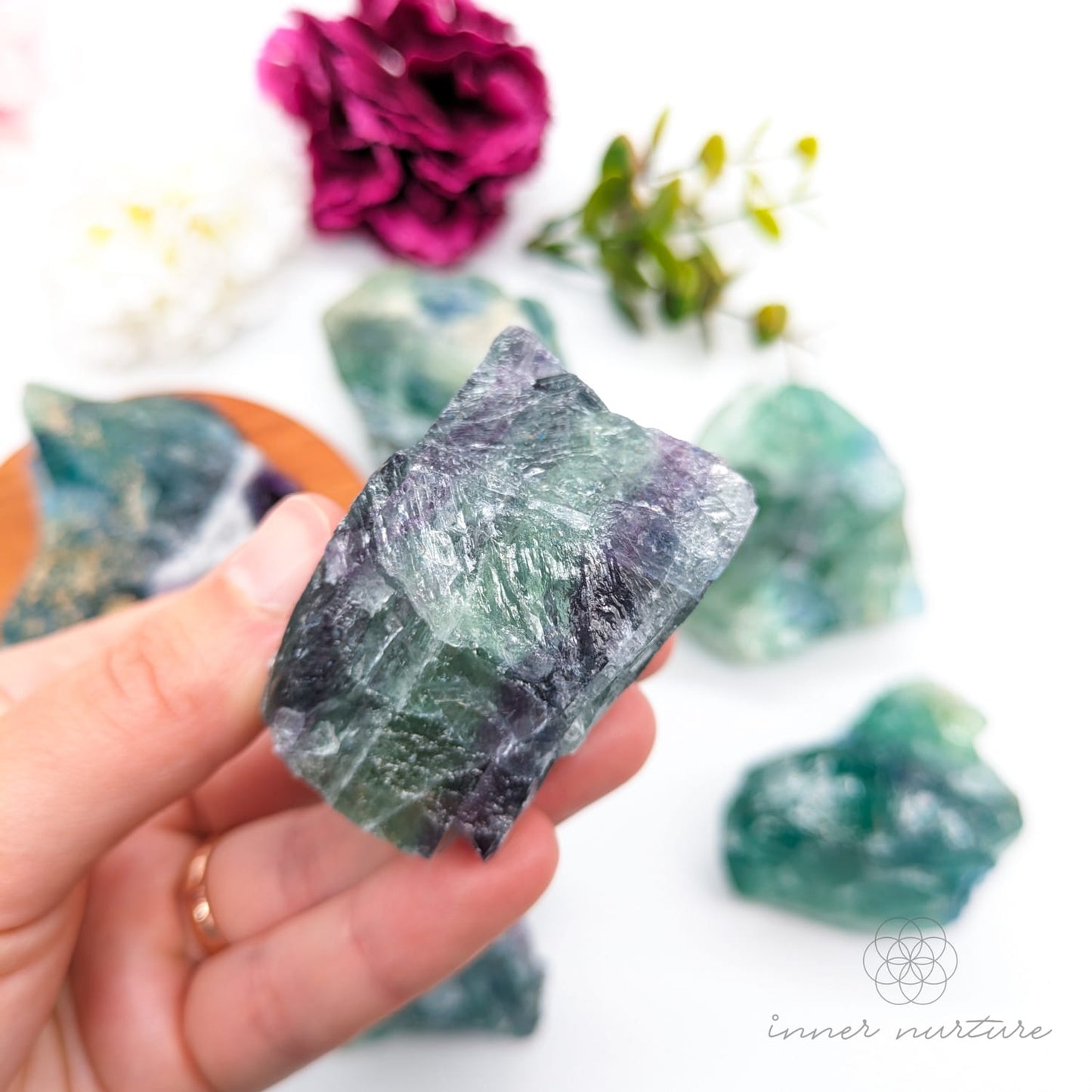 Rainbow Fluorite Rough Specimen | Crystal Shop Australia - Inner Nurture