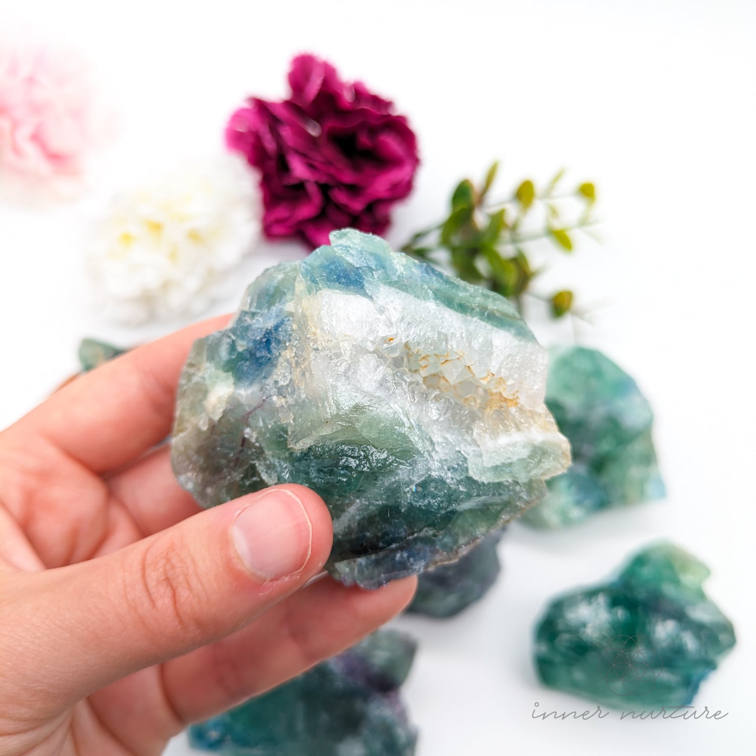 Rainbow Fluorite Rough Specimen | Crystal Shop Australia - Inner Nurture