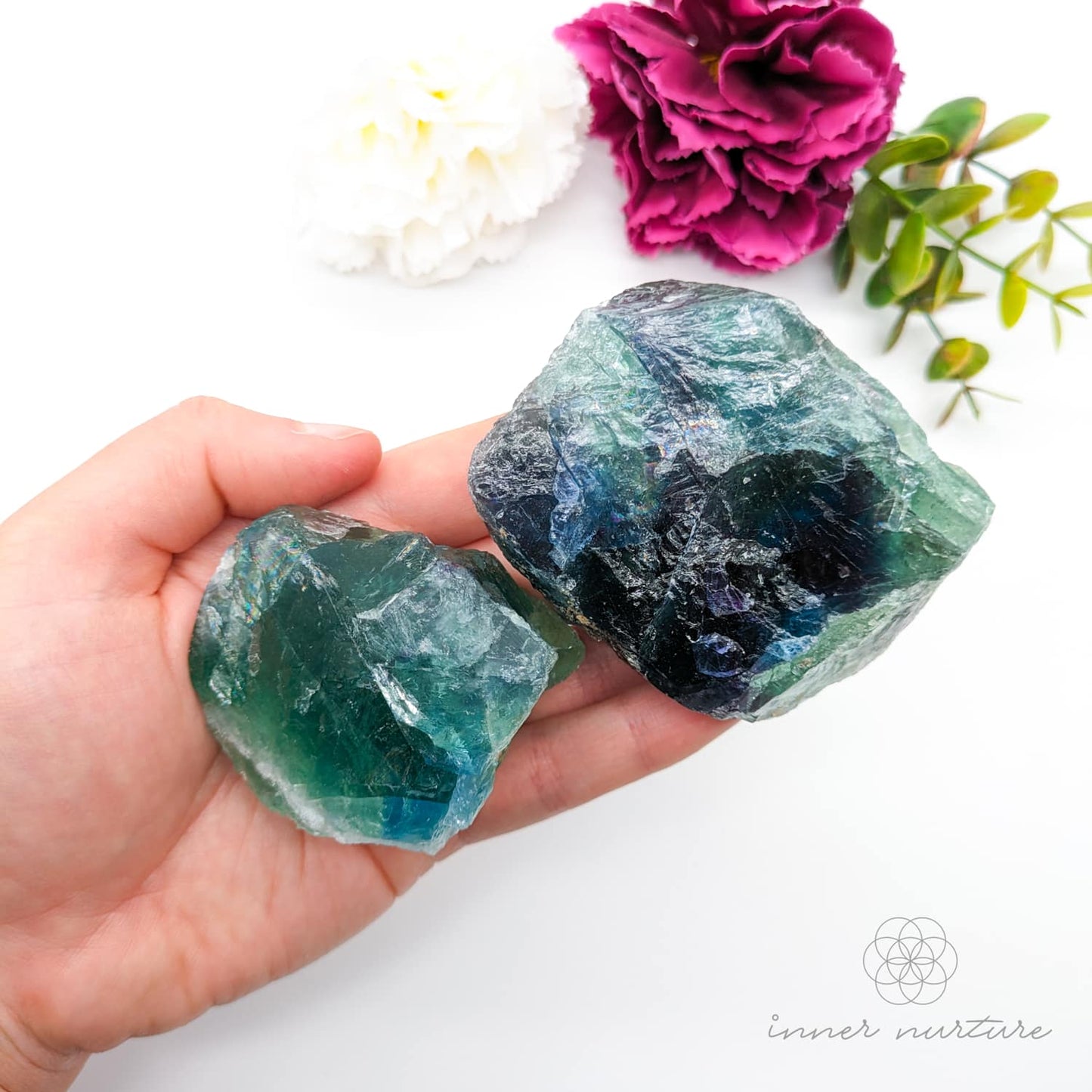 Rainbow Fluorite Rough Specimen | Crystal Shop Australia - Inner Nurture