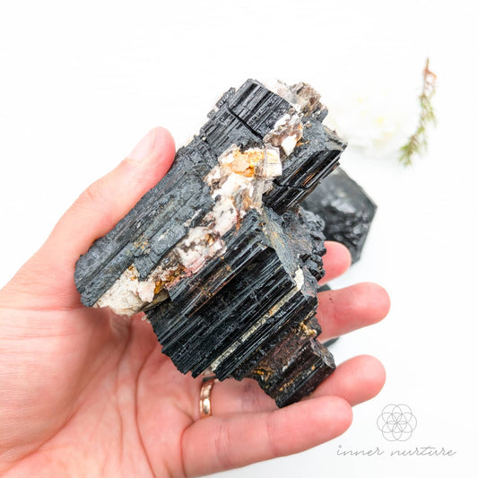 Black Tourmaline Rough | Crystal Shop Australia - Inner Nurture