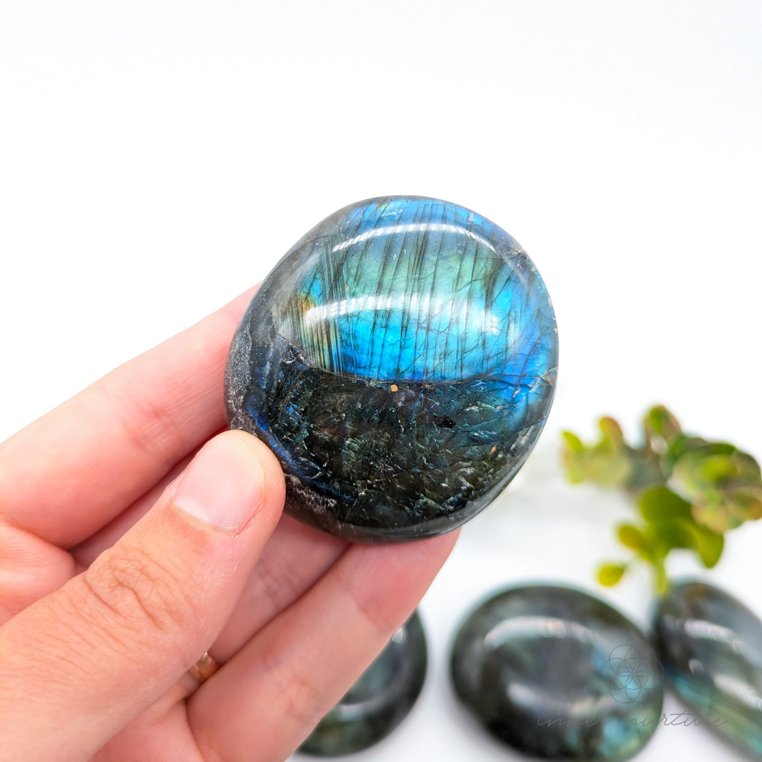 Labradorite Palm Stone