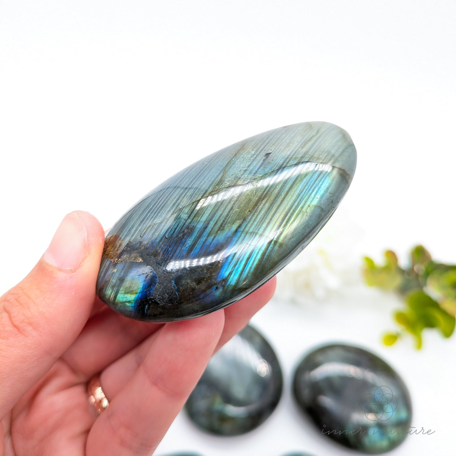 Labradorite Palm Stone