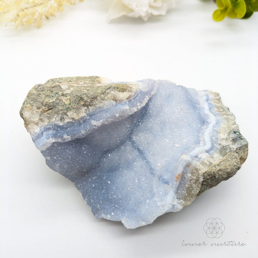 Blue Lace Agate Geode - #2 | Crystal Shop Australia - Inner Nurture