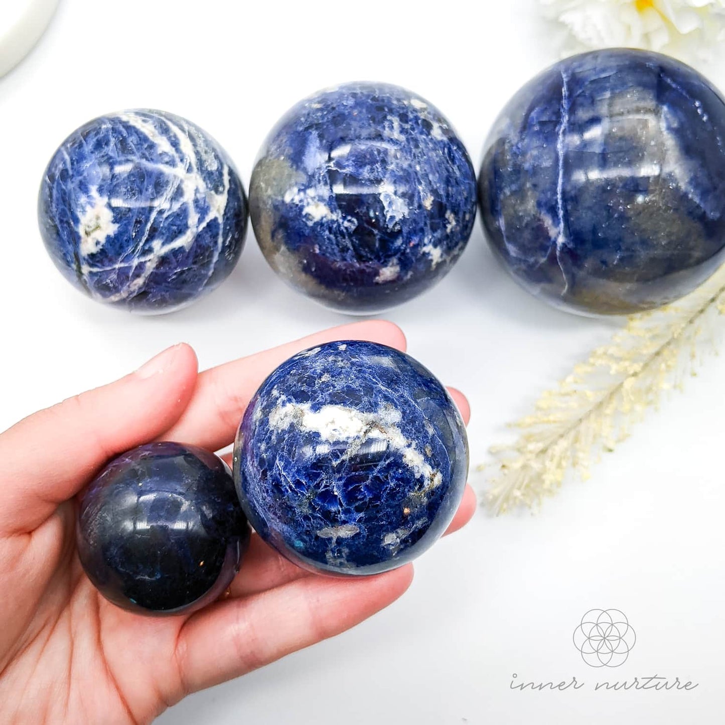 Sodalite Sphere | Crystal Shop Australia - Inner Nurture