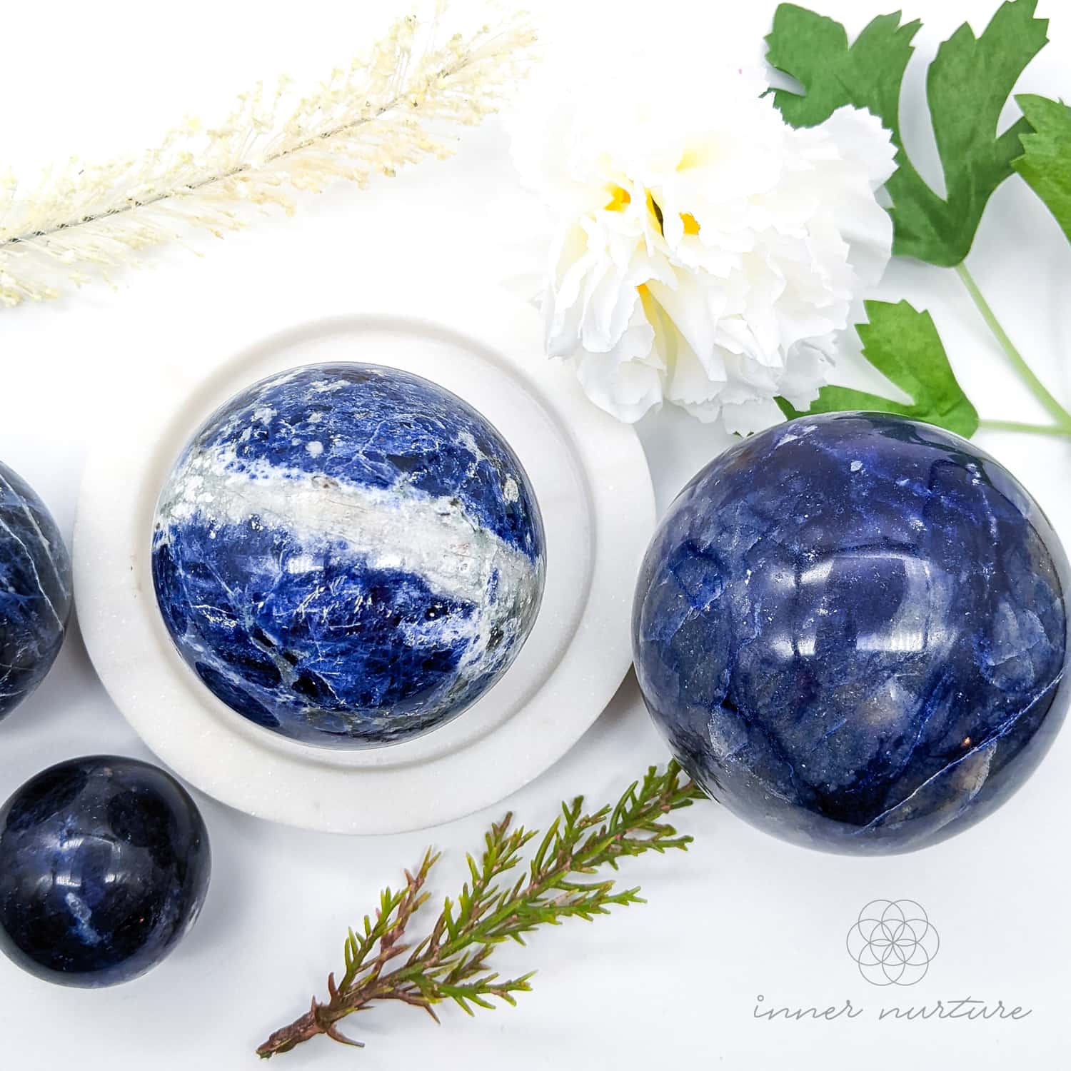 Sodalite Sphere | Crystal Shop Australia - Inner Nurture