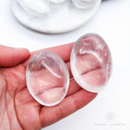 Clear Quartz Palm Stone - Crystals Australia