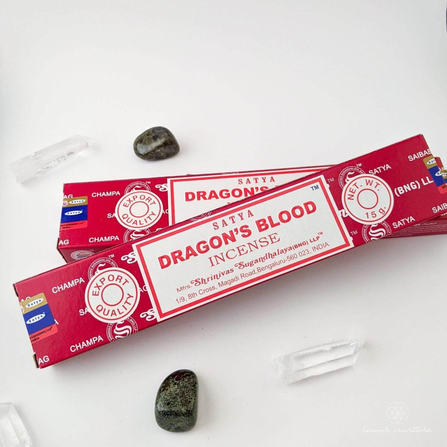 Dragon's Blood Incense - Crystal Shop Australia | Inner Nurture - Ethically Sourced - Buy Crystals Online
