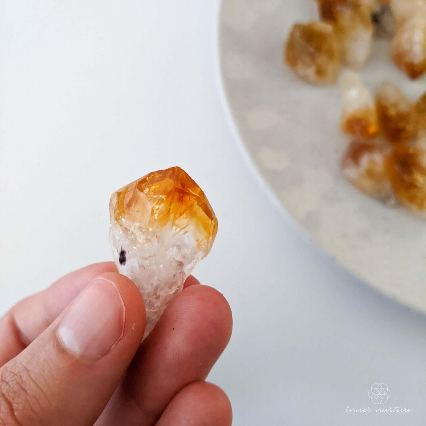 Citrine Point | Small Sizes - Crystal Shop Australia | Inner Nurture - Ethically Sourced - Buy Crystals Online