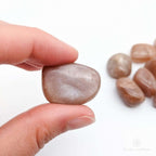 Pink Moonstone Tumble - Crystal Shop Australia | Inner Nurture - Ethically Sourced - Buy Crystals Online