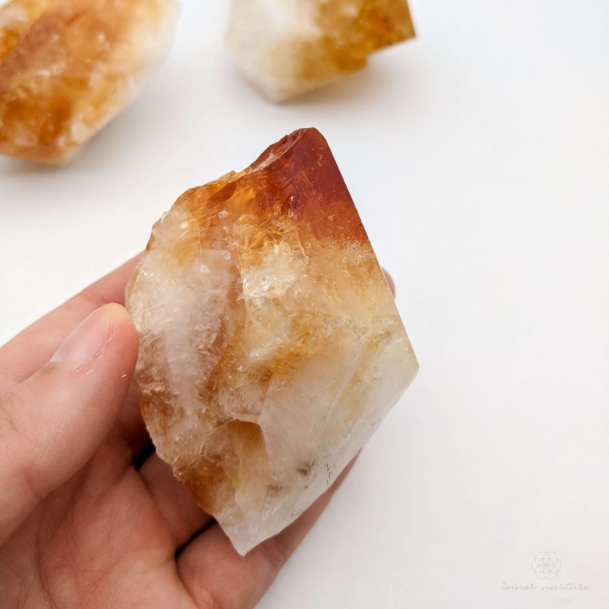 Citrine Point - Large Sizes - Crystal Shop Australia | Inner Nurture - Ethically Sourced - Buy Crystals Online