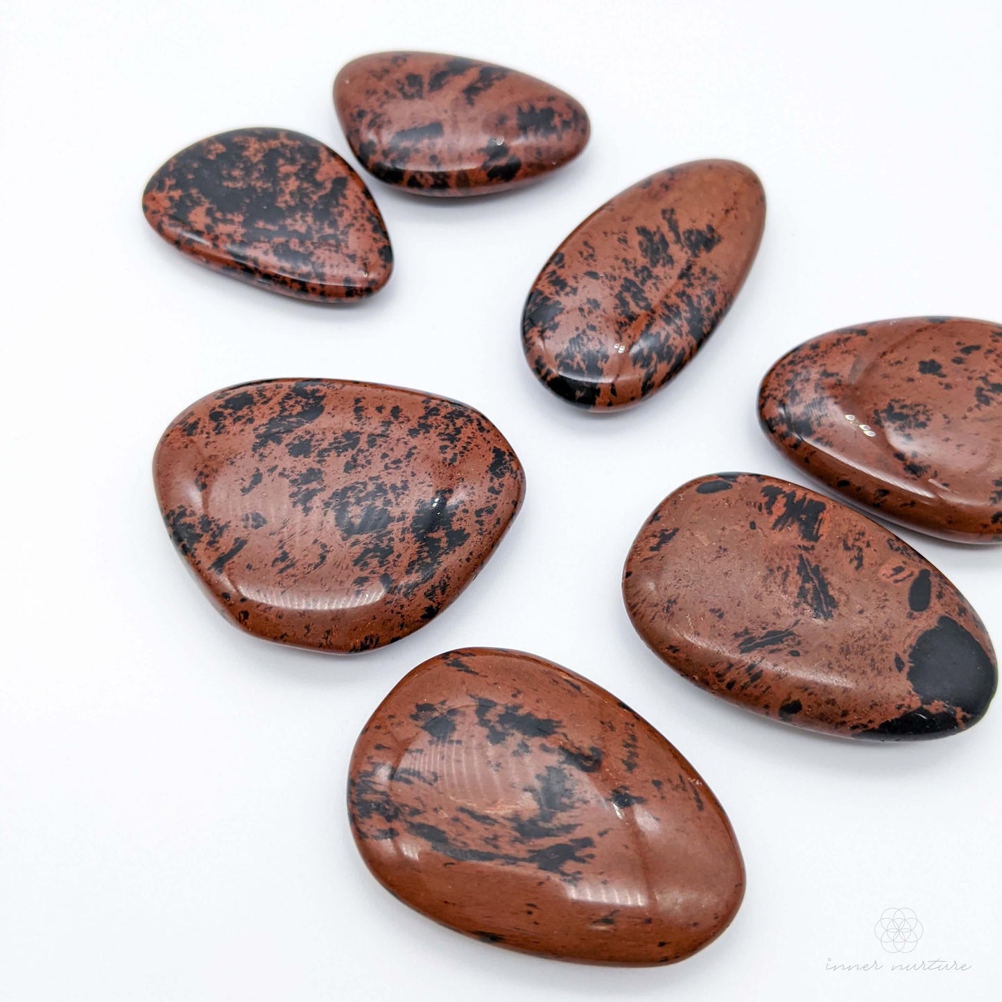 Mahogany Obsidian Palm Stone - Crystal Shop Australia | Inner Nurture - Ethically Sourced - Buy Crystals Online