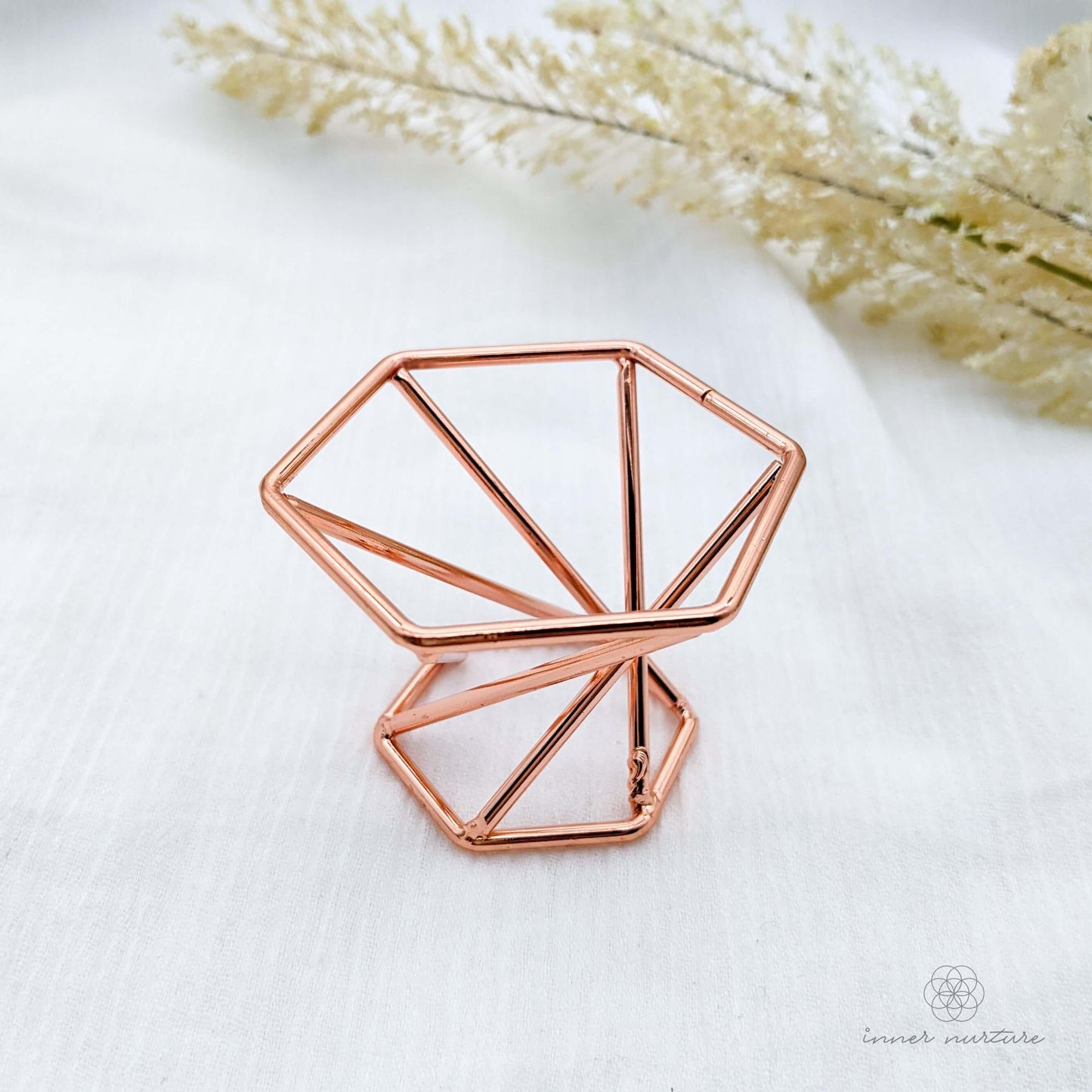 Crystal Sphere Stand | Geometric - Crystal Shop Australia | Inner Nurture - Ethically Sourced - Buy Crystals Online