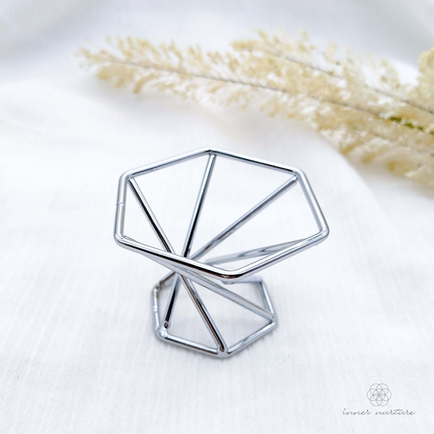 Crystal Sphere Stand | Geometric - Crystal Shop Australia | Inner Nurture - Ethically Sourced - Buy Crystals Online