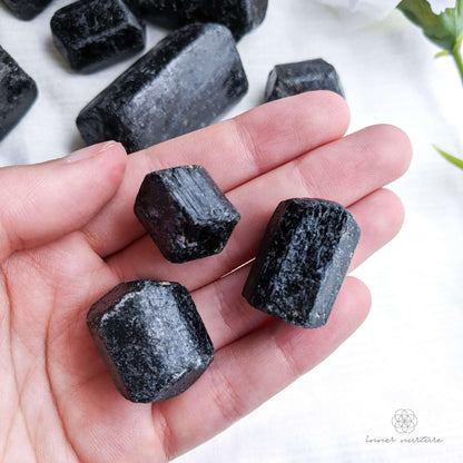 Black Tourmaline Rough - Crystal Shop Australia | Inner Nurture - Ethically Sourced - Buy Crystals Online